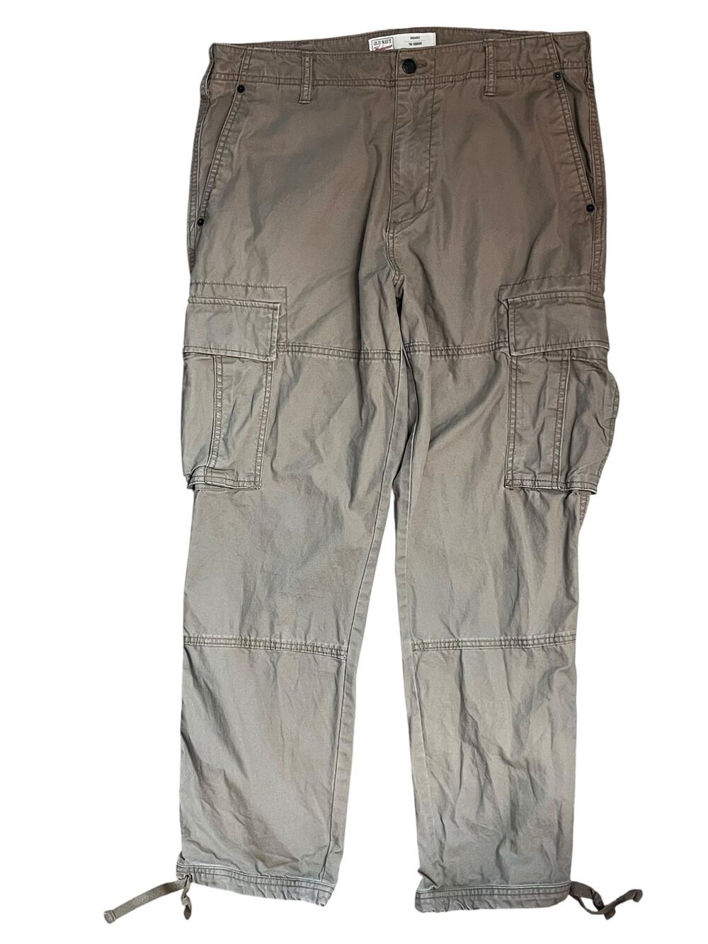Old Navy Men’s Workwear Cargo Pants 36x32* (36x29) Light Brown Utility Boho